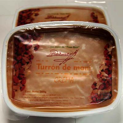 Turrón molido con azúcar